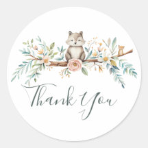 ウッドランド水彩動物