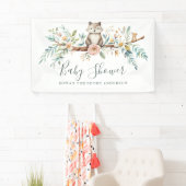 ウッドランド水彩動物 横断幕 (インサイチュ)