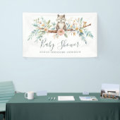 ウッドランド水彩動物 横断幕 (トレードショー)