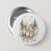 ウッドランド水彩動物 缶バッジ (正面&裏面)
