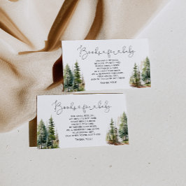 ウッドランド水彩林本ベビーチケット エンクロージャーカード