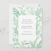 ウッドランド水彩画 シーズンカード (裏面)