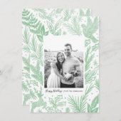 ウッドランド水彩画 シーズンカード (正面/裏面)