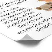 ウッドランド深夜おむつ赤ちゃんシャワーゲームのサイン ポスター (角)