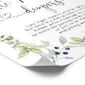 ウッドランド深夜寝具を付ける ポスター (角)