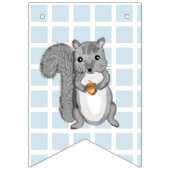 ウッドランド生き物の赤ちゃんシャワー バンティングフラッグ (第3の旗)