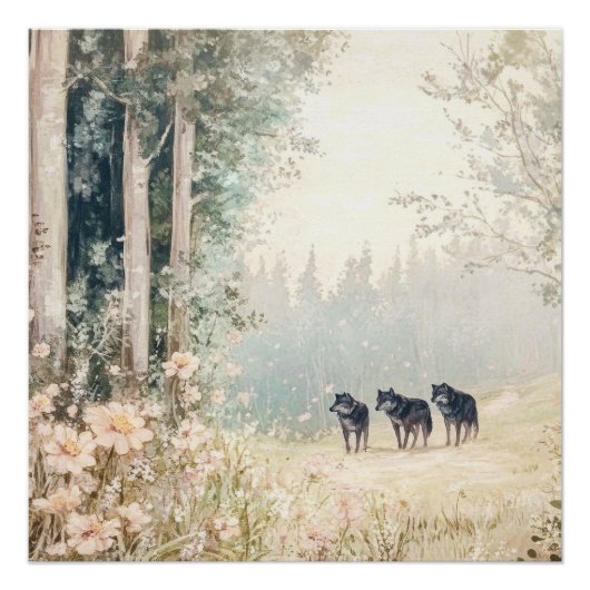 ウッドランド生物 ポスター (正面)