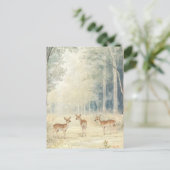 ウッドランド生物 ポストカード (スタンド正面)