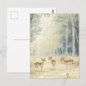 ウッドランド生物 ポストカード (正面/裏面)