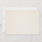 ウッドランド男女兼用ワイルドベイビーシャワーの招待 招待状 (裏面)