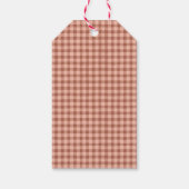 ウッドランド男女兼用赤ちゃんシャワー ギフトタグ (裏面)