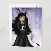 ウッドランド神秘主義者 ポストカード (正面/裏面)