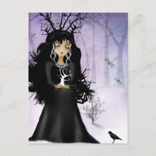 ウッドランド神秘主義者 ポストカード (正面)