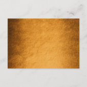 ウッドランド秋オータム結婚ズホテルアコモデーション エンクロージャーカード (裏面)