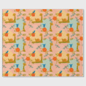 ウッドランド童話 ラッピングペーパー (フラット)