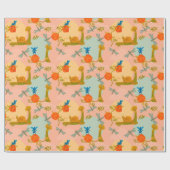 ウッドランド童話 ラッピングペーパー (フラット)