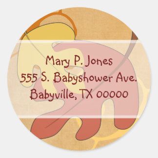 ウッドランド紅葉住所 シールシール ラウンドシール