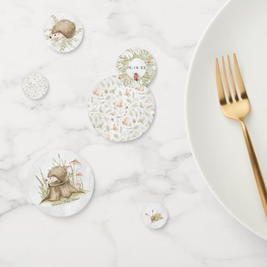 ウッドランド紙吹雪 | 森林動物パーティー コンフェッティ (グループ)