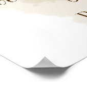 ウッドランド素朴アドベンチャーが少年の赤ちゃんシャワーを待つ ポスター (角)