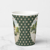 ウッドランド素朴アドベンチャーが少年の赤ちゃんシャワーを待つ 紙コップ (右)