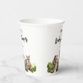 ウッドランド素朴アニマルズベビーシャワーパーティー 紙コップ (右)