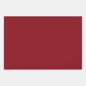 ウッドランド素朴カントリークリスマスかわいいヴィンテージ ラッピングペーパーシート (正面2)