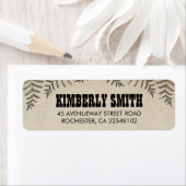 ウッドランド素朴シダ国 ラベル (インサイチュ)