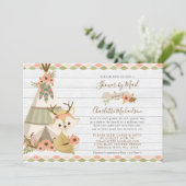 ウッドランド素朴ボホシャワー通販 招待状 (スタンド正面)