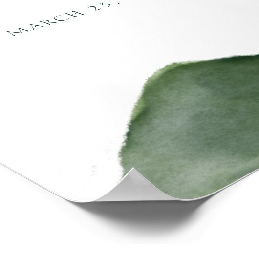 ウッドランド素朴マウンテンフォレストのエンゲージメントへようこそ ポスター (角)