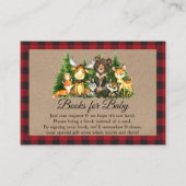 ウッドランド素朴森林動物ベビー エンクロージャーカード (正面)
