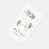 ウッドランド素朴・ラブ・バード・ロマン結婚ティック (コーナー)