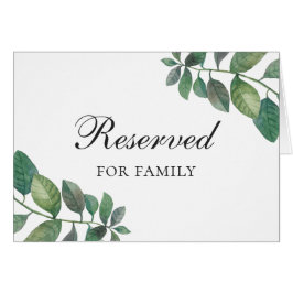 ウッドランド結婚の夏。植物性の控えめな看板