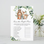 ウッドランド緑の推測の右の価格シャワーゲーム (スタンド正面)