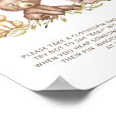 ウッドランド緑は言わないベビーゲームのポスター ポスター (角)