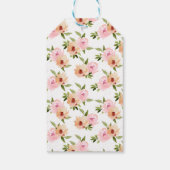 ウッドランド自然アントラーバビシャワーメッセージカード ギフトタグ (裏面)