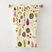 ウッドランド自然 バスタオルセット (インサイチュ)