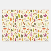 ウッドランド自然 ラッピングペーパーシート (正面3)