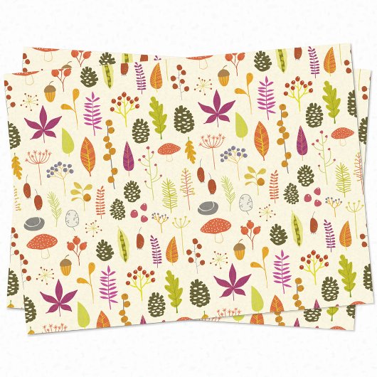 ウッドランド自然 薄葉紙