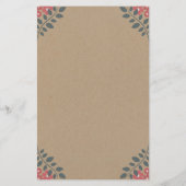 ウッドランド花模様ベイビーシャワー推定適正価格 (裏面)