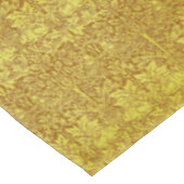 ウッドランド葉金ゴールドラビットウィリアムモリスパターン テーブルクロス (アングル)