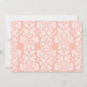 ウッドランド表現ベイビーシャワー 招待状 (裏面)