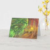 ウッドランド要素カード カード (黄色い花)