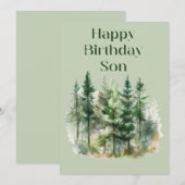 ウッドランド誕生日フラット (正面/裏面)