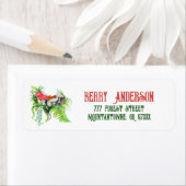 ウッドランド財宝レッドマッシュルームアイビーシダ ラベル (インサイチュ)