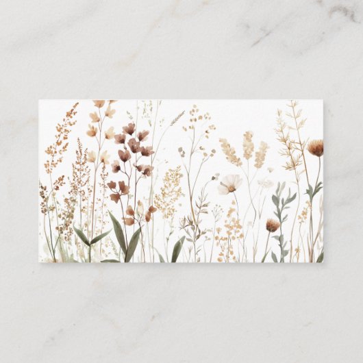 ウッドランド赤ちゃんシャワーおむつラッフル エンクロージャーカード (裏面)