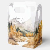 ウッドランド赤ちゃんシャワーお気に入りボックス素朴フォレストボーイ フェイバーボックス (オープン)