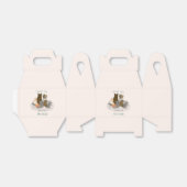 ウッドランド赤ちゃんシャワーかわいい森林動物ありがとう フェイバーボックス (折り畳みなし)