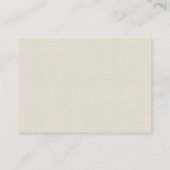 ウッドランド赤ちゃんシャワーどのように大きいママの腹ゲーム コーリングカード (裏面)