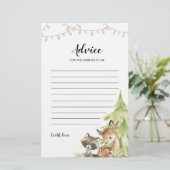 ウッドランド赤ちゃんシャワーアドバイス (スタンド正面)