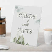 ウッドランド赤ちゃんシャワーパーティー装飾 台座サイン (インサイチュ)